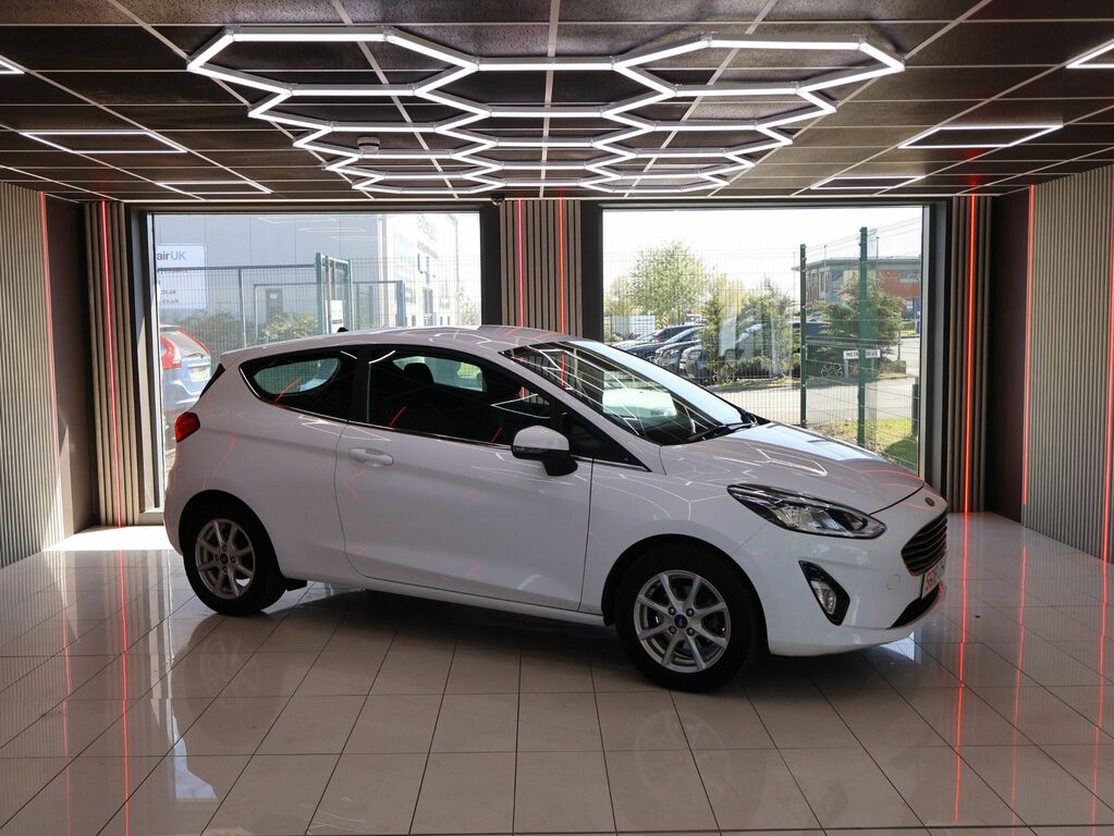 Ford Fiesta 2018 1.1 Ti-vct Zetec Hatchback White