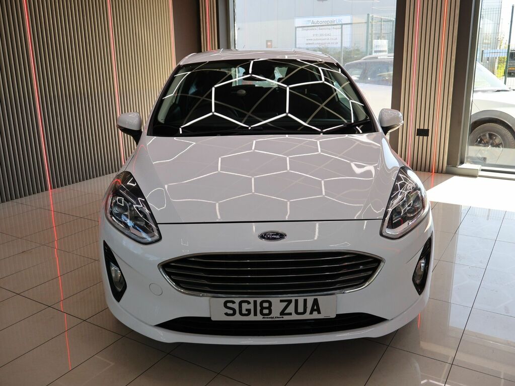Ford Fiesta 2018 1.1 Ti-vct Zetec Hatchback SG18ZUA White #5