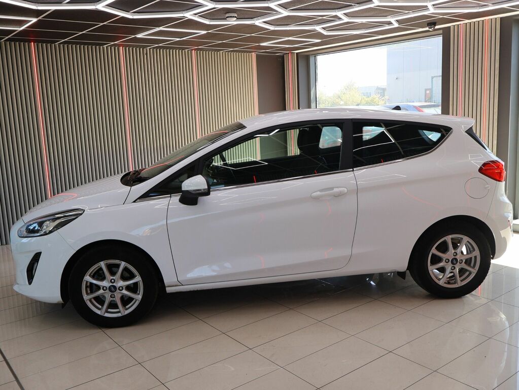 Ford Fiesta 2018 1.1 Ti-vct Zetec Hatchback SG18ZUA White #4