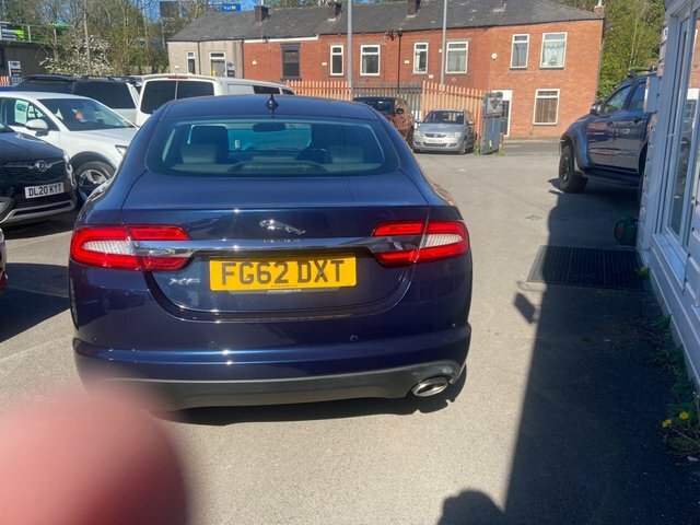 Jaguar XF 2.2D Luxury Saloon Euro 5 S S 1 FG62DXT Blue #6