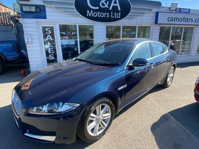 Jaguar XF 2.2D Luxury Saloon Euro 5 S S 1 FG62DXT Blue #4