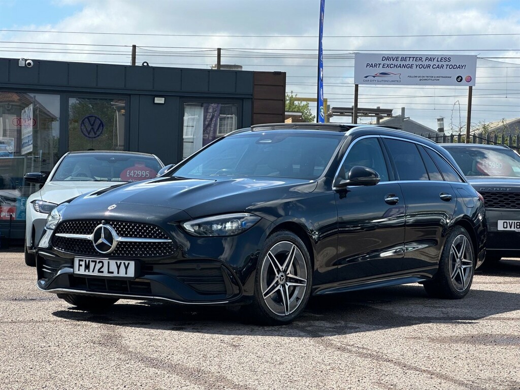 Mercedes-Benz C Class 2.0 E 25.4Kwh Amg Line Premium Plus G-tronic Eu FM72LYY Black #3