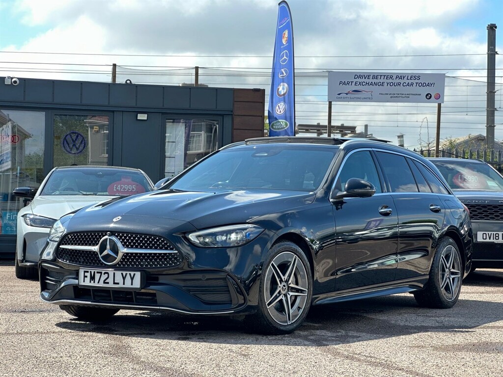 Mercedes-Benz C Class 2.0 E 25.4Kwh Amg Line Premium Plus G-tronic Eu FM72LYY Black #6