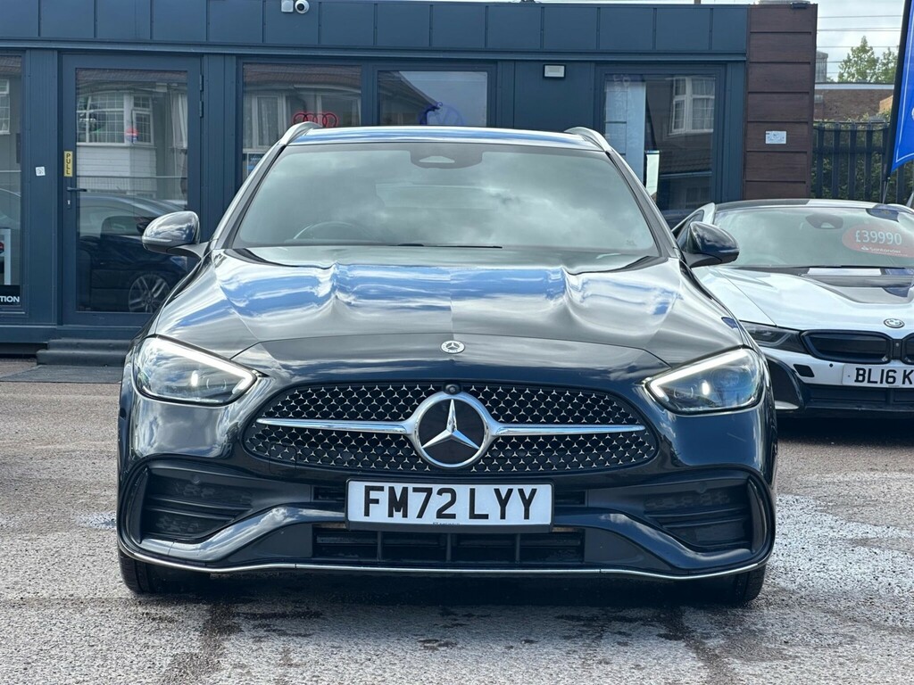 Mercedes-Benz C Class 2.0 E 25.4Kwh Amg Line Premium Plus G-tronic Eu FM72LYY Black #2