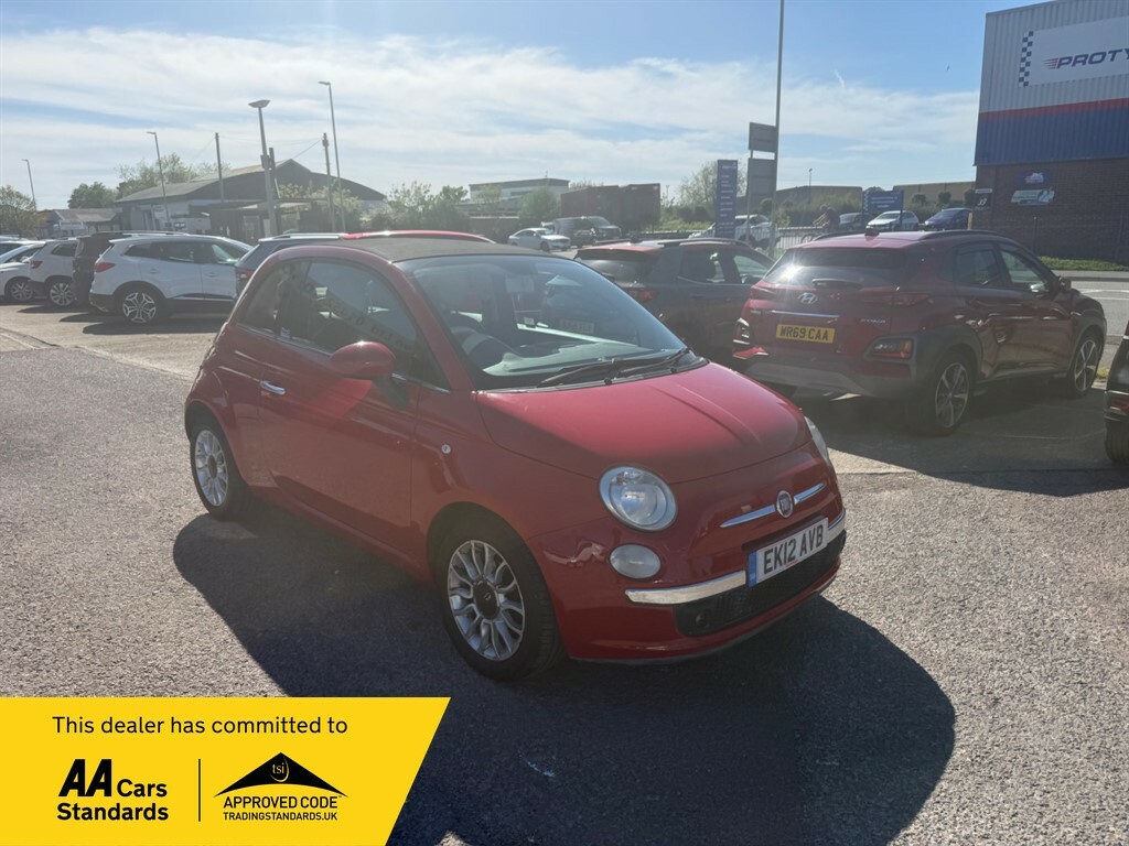 Fiat 500C C Lounge Red