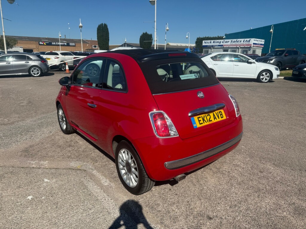 Fiat 500C C Lounge EK12AVB Red #2