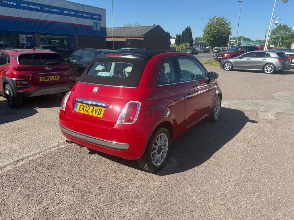 Fiat 500C C Lounge EK12AVB Red #4