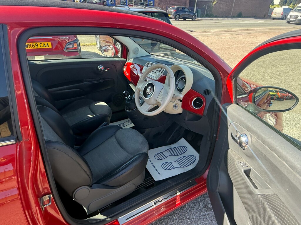 Fiat 500C C Lounge EK12AVB Red #5