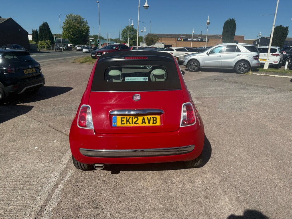 Fiat 500C C Lounge EK12AVB Red #3