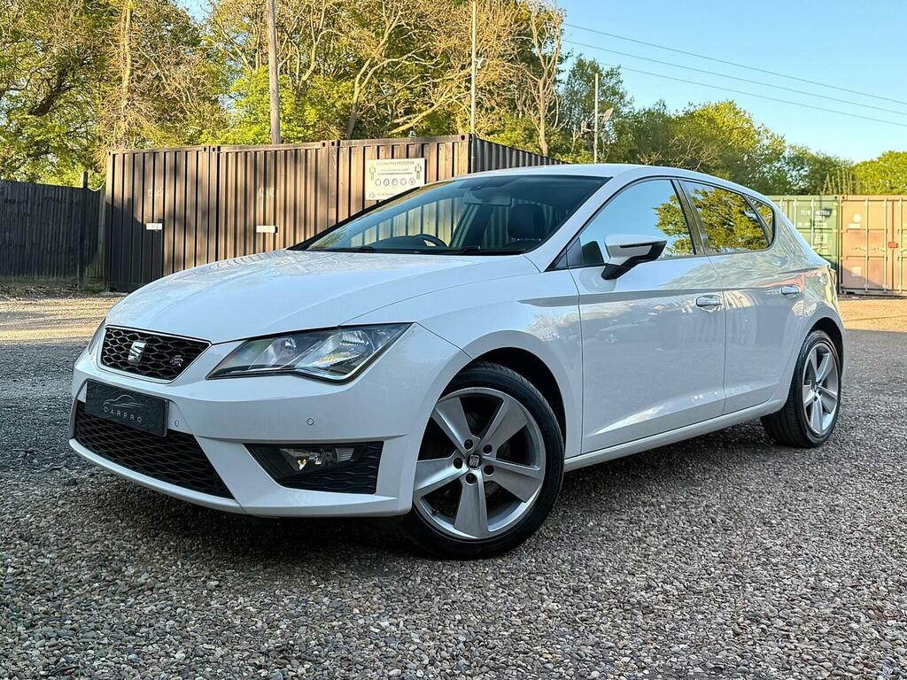 Seat Leon 2.0 Tdi Cr Fr Euro 5 Ss 201414 KP14WZO White #5