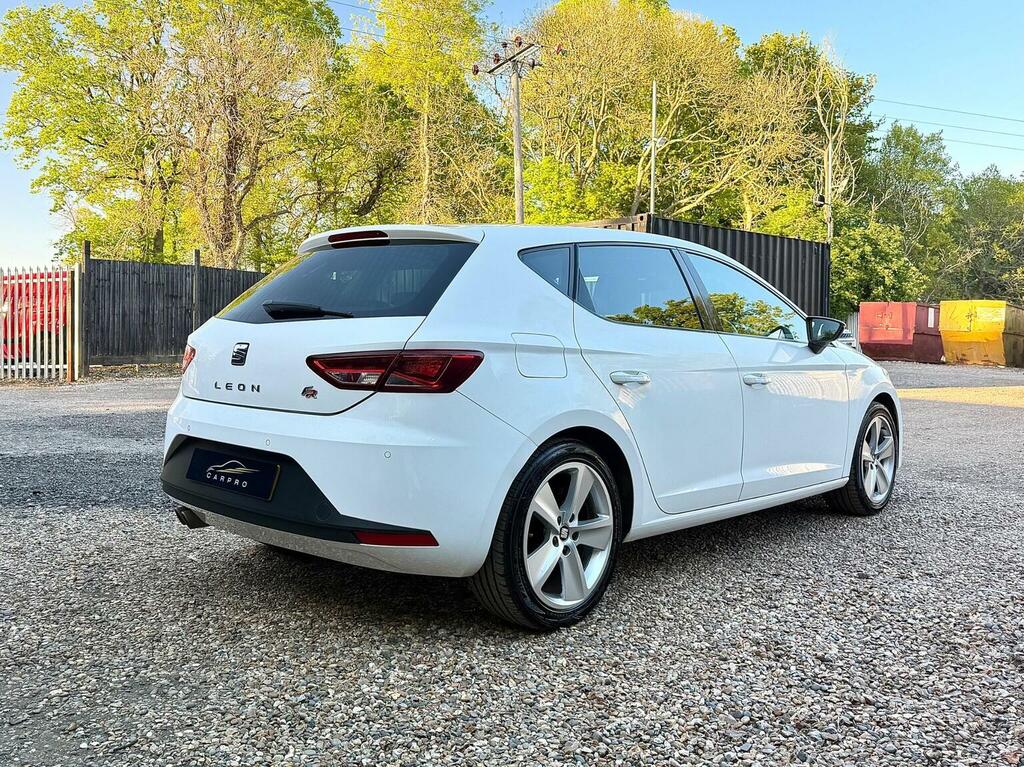 Seat Leon 2.0 Tdi Cr Fr Euro 5 Ss 201414 KP14WZO White #3