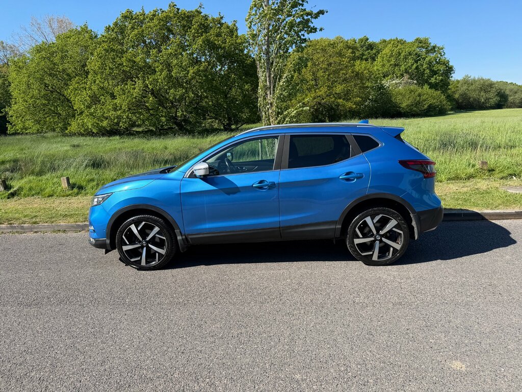 Nissan Qashqai 1.5 Dci Tekna Euro 6 VK19MLZ Blue #4