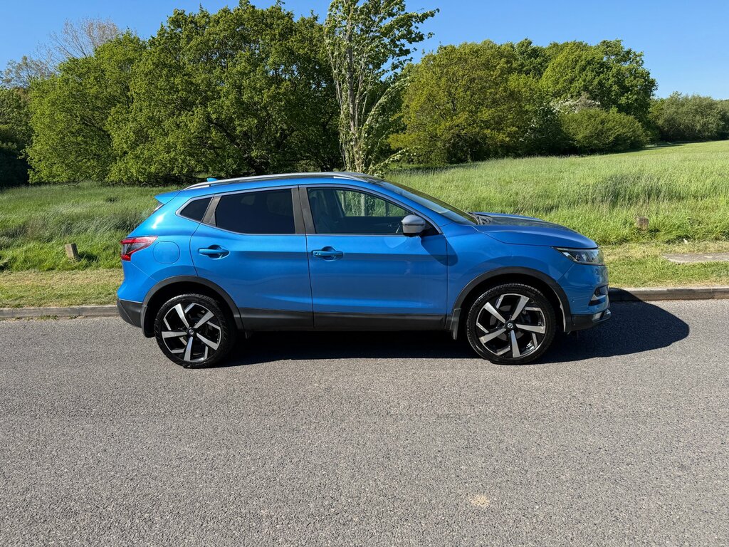 Nissan Qashqai 1.5 Dci Tekna Euro 6 VK19MLZ Blue #3