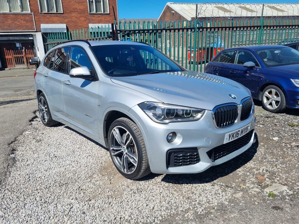 BMW X1 2.0 20D M Sport Xdrive Euro 6 Ss YK16MYO Silver #3