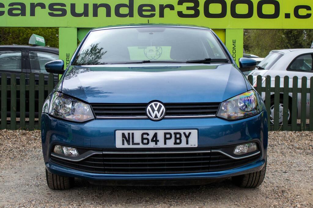 Volkswagen Polo 1.2 Tsi Bluemotion Tech Se Euro 6 Ss NL64PBY Blue #2
