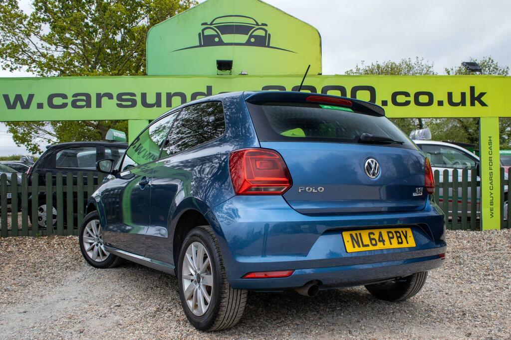 Volkswagen Polo 1.2 Tsi Bluemotion Tech Se Euro 6 Ss NL64PBY Blue #4