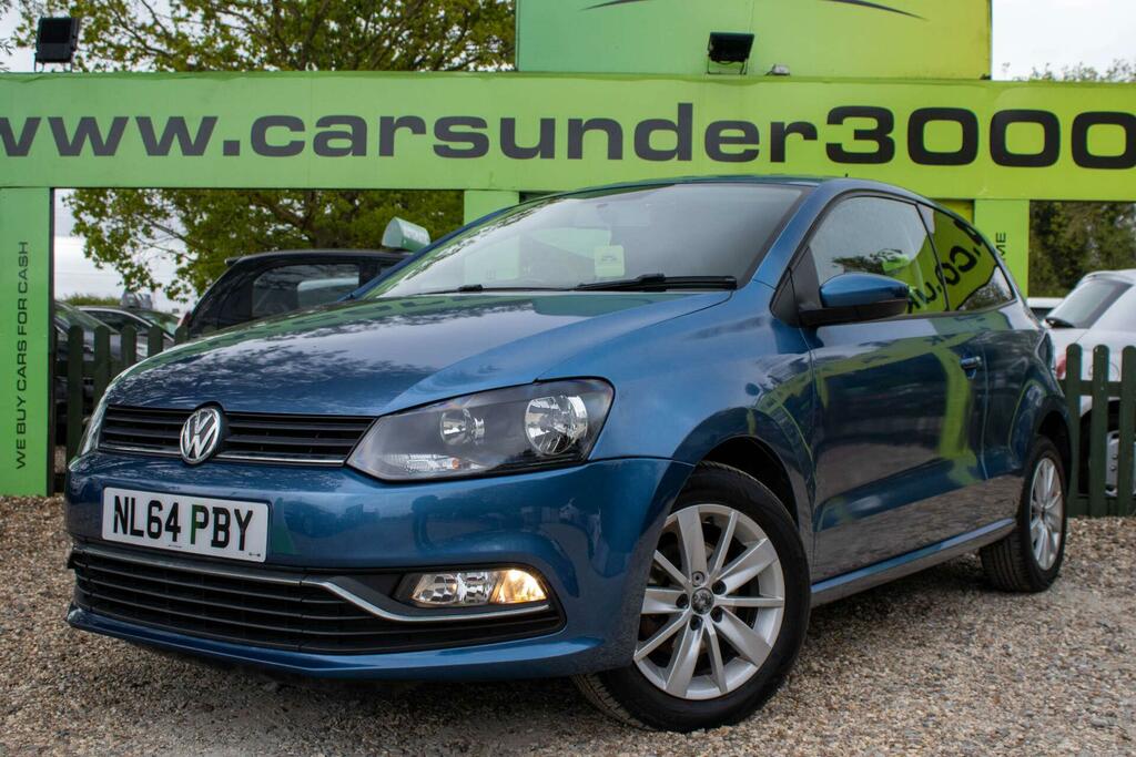 Volkswagen Polo 1.2 Tsi Bluemotion Tech Se Euro 6 Ss NL64PBY Blue #3