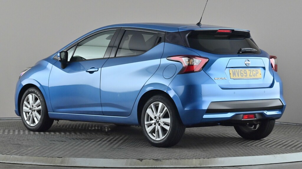 Nissan Micra 1.0 Ig-t 100 Acenta MV69ZGP Blue #4