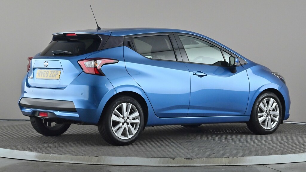 Nissan Micra 1.0 Ig-t 100 Acenta MV69ZGP Blue #6