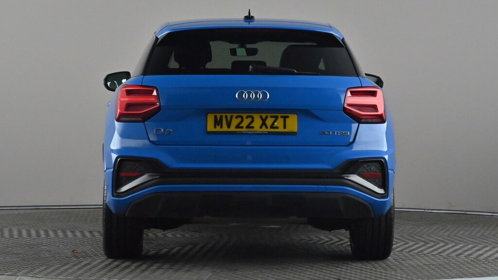 Audi Q2 30 Tfsi Black Edition MV22XZT Blue #5