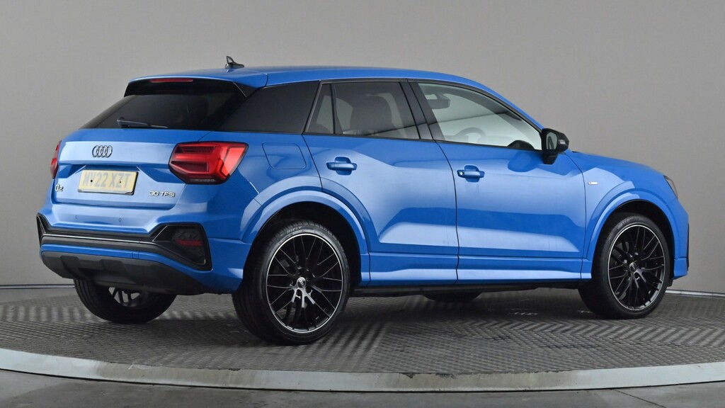 Audi Q2 30 Tfsi Black Edition MV22XZT Blue #6