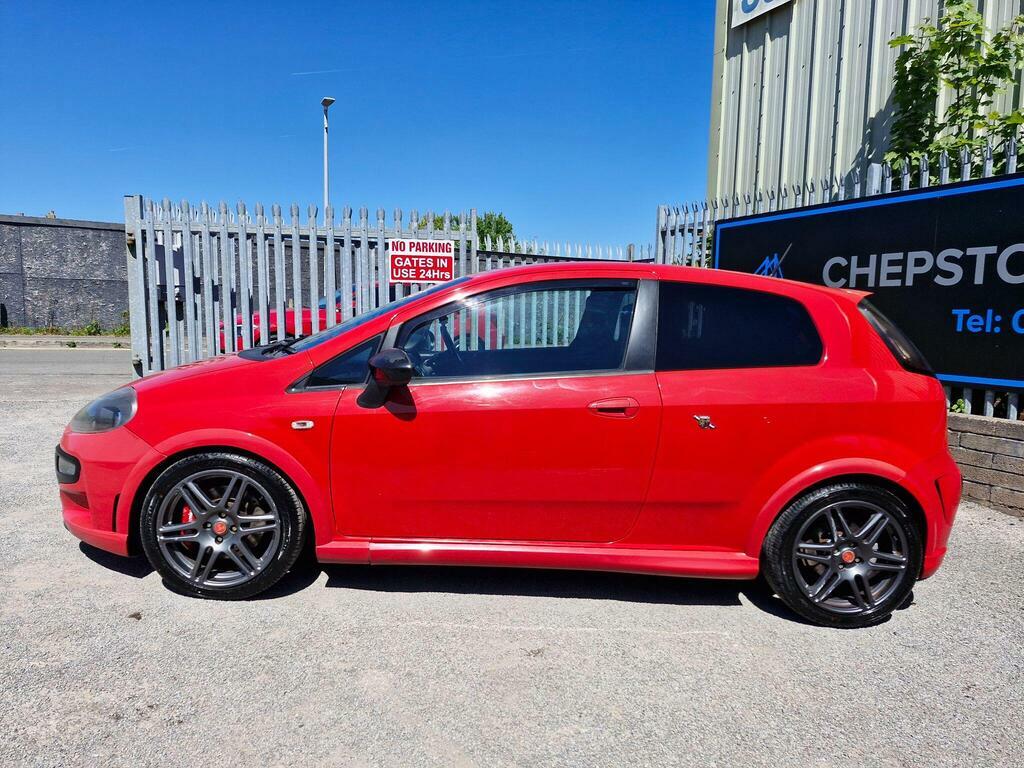 Abarth Punto Evo Hatchback Black #4