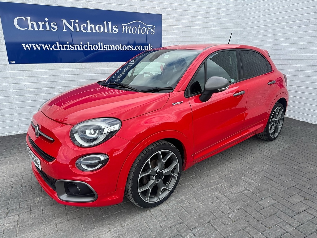 Fiat 500X Firefly Turbo Sport Red