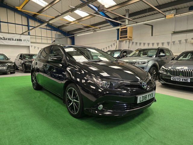 Toyota Auris 1.8 Vvt-h Design Cvt Euro 6 S S LD18YYX Black #4