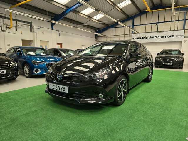 Toyota Auris 1.8 Vvt-h Design Cvt Euro 6 S S LD18YYX Black #5