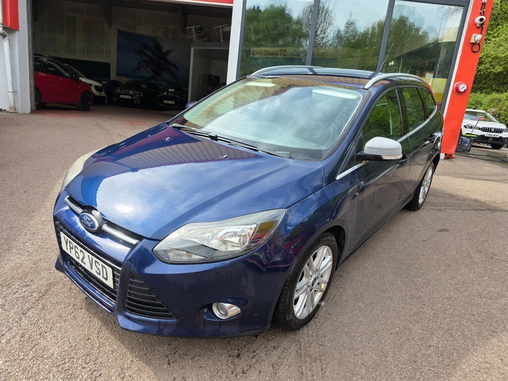 Ford Focus 1.6 Tdci Titanium Econetic Estate Manua Blue