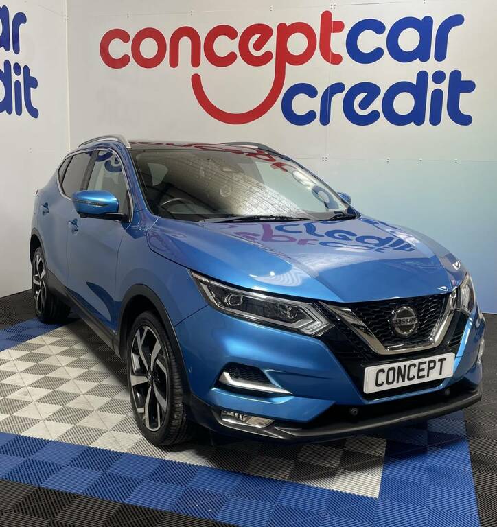 Nissan Qashqai Hatchback 1.3 Dig-t Tekna Blue #5