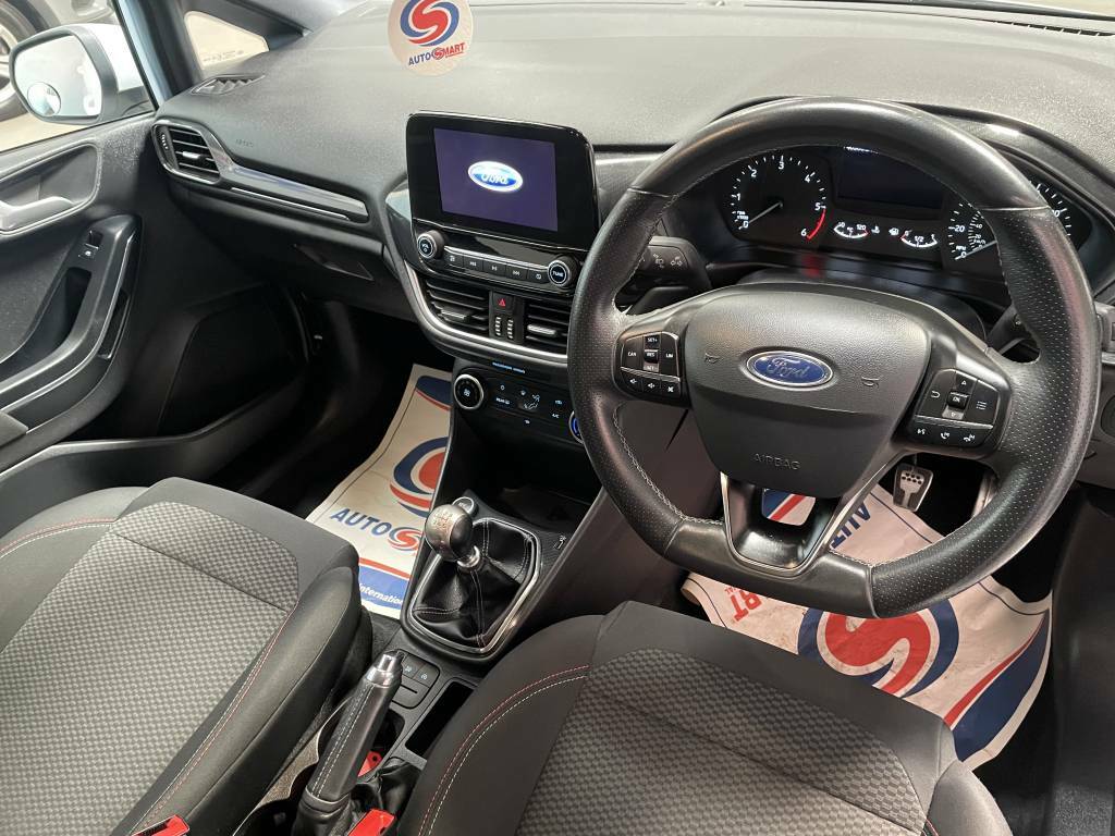 Ford Fiesta Hatchback 1.5 Tdci 120 St-line White #4