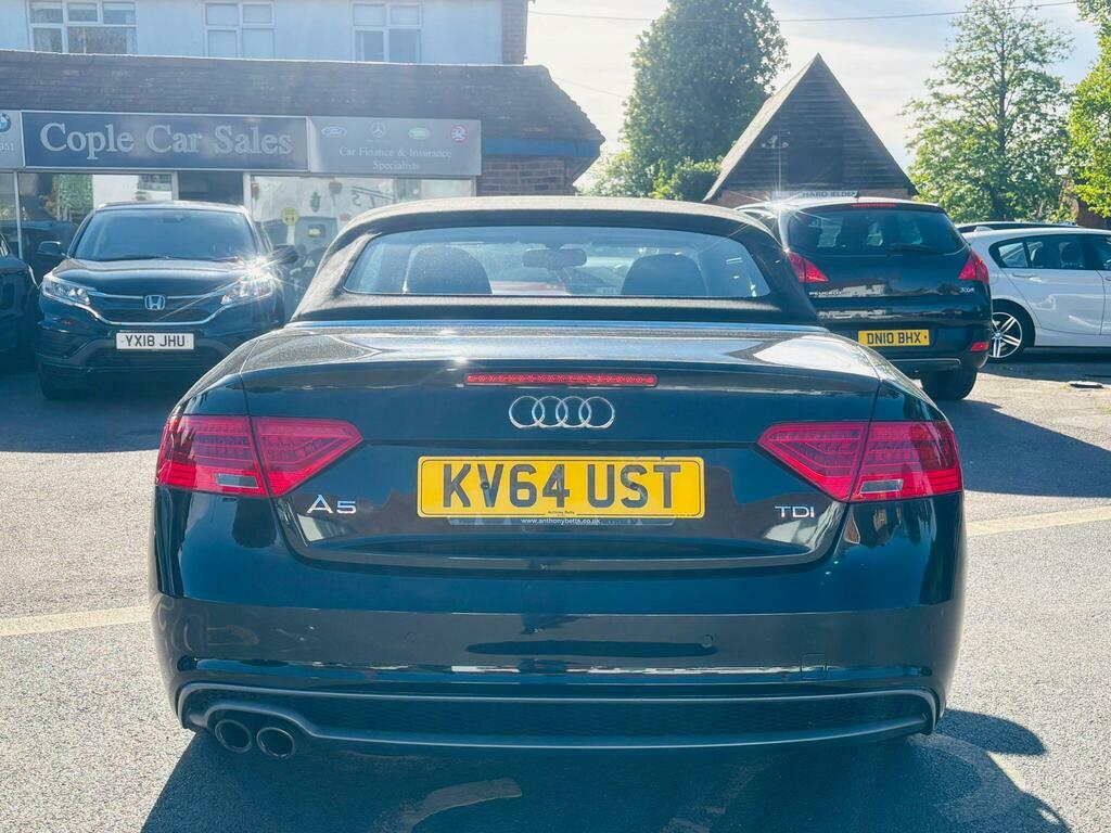 Audi A5 2.0 Tdi S Line Multitronic Euro 5 S S KV64UST Black #6