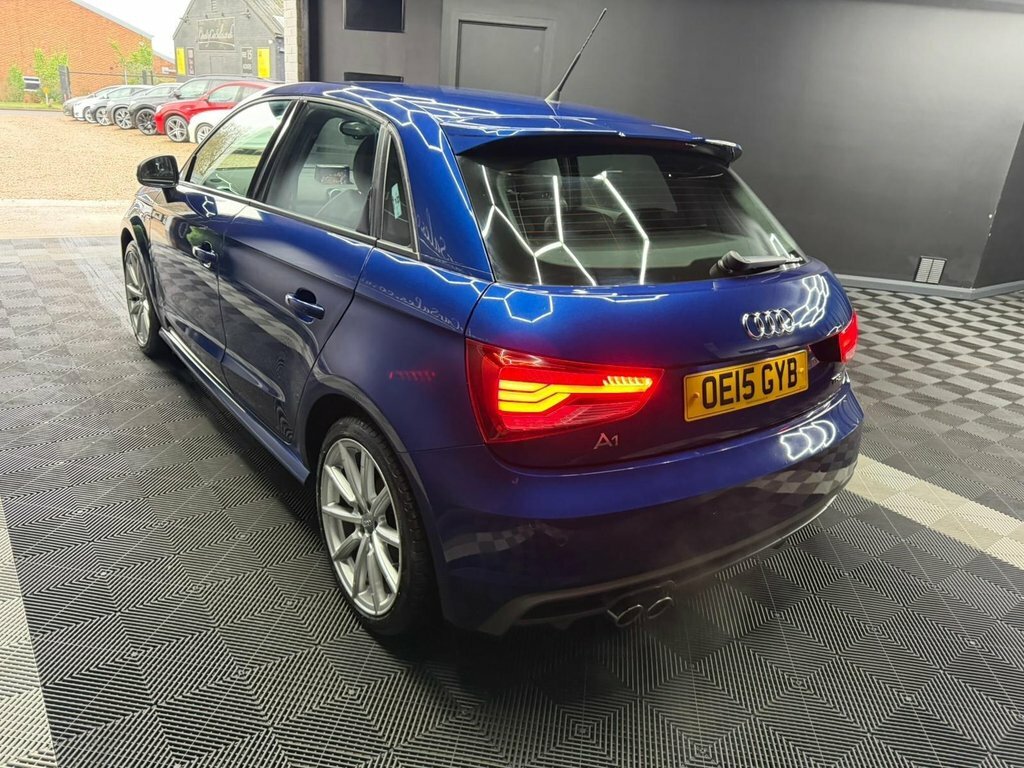 Audi A1 1.4 Tfsi Cod S Line Sportback Euro 6 Ss OE15GYB Blue #4