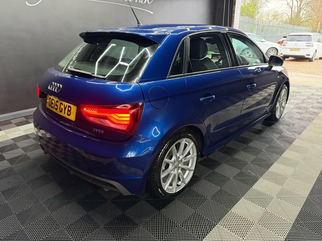 Audi A1 1.4 Tfsi Cod S Line Sportback Euro 6 Ss OE15GYB Blue #5
