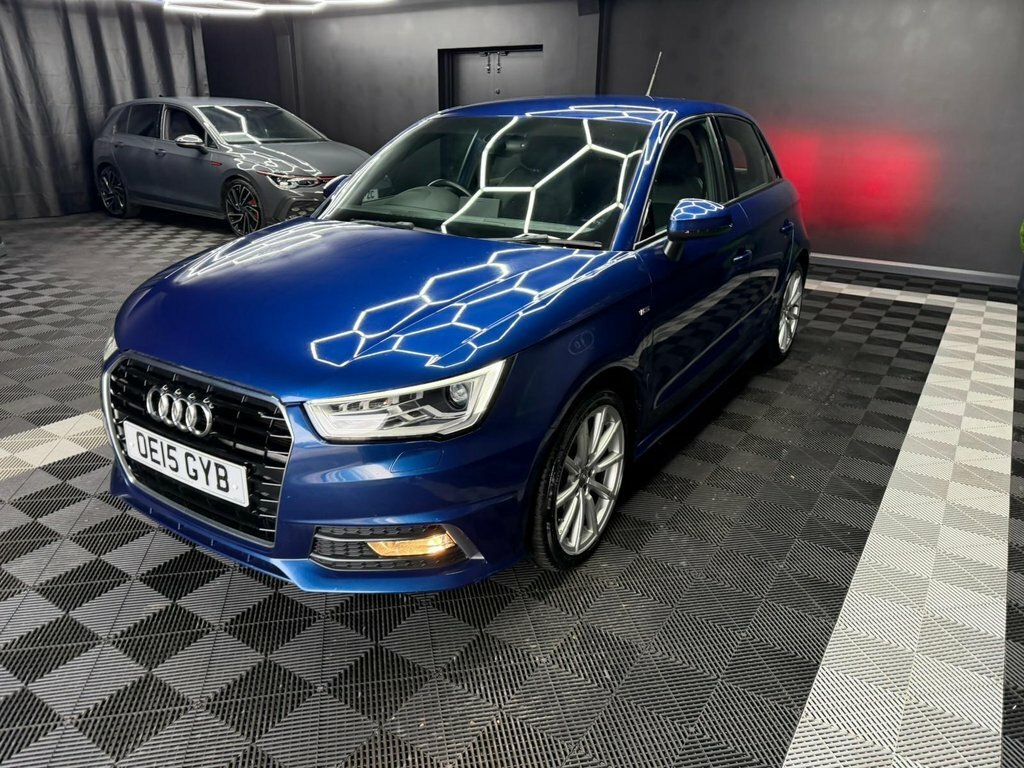 Audi A1 1.4 Tfsi Cod S Line Sportback Euro 6 Ss OE15GYB Blue #3