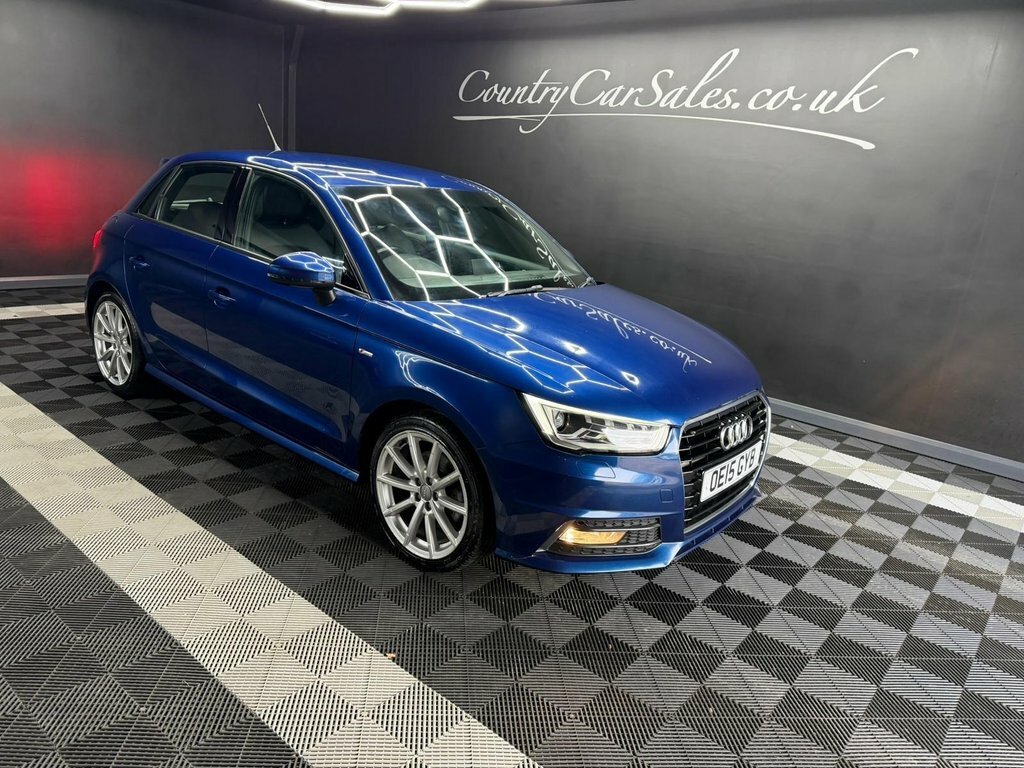 Audi A1 1.4 Tfsi Cod S Line Sportback Euro 6 Ss OE15GYB Blue #2