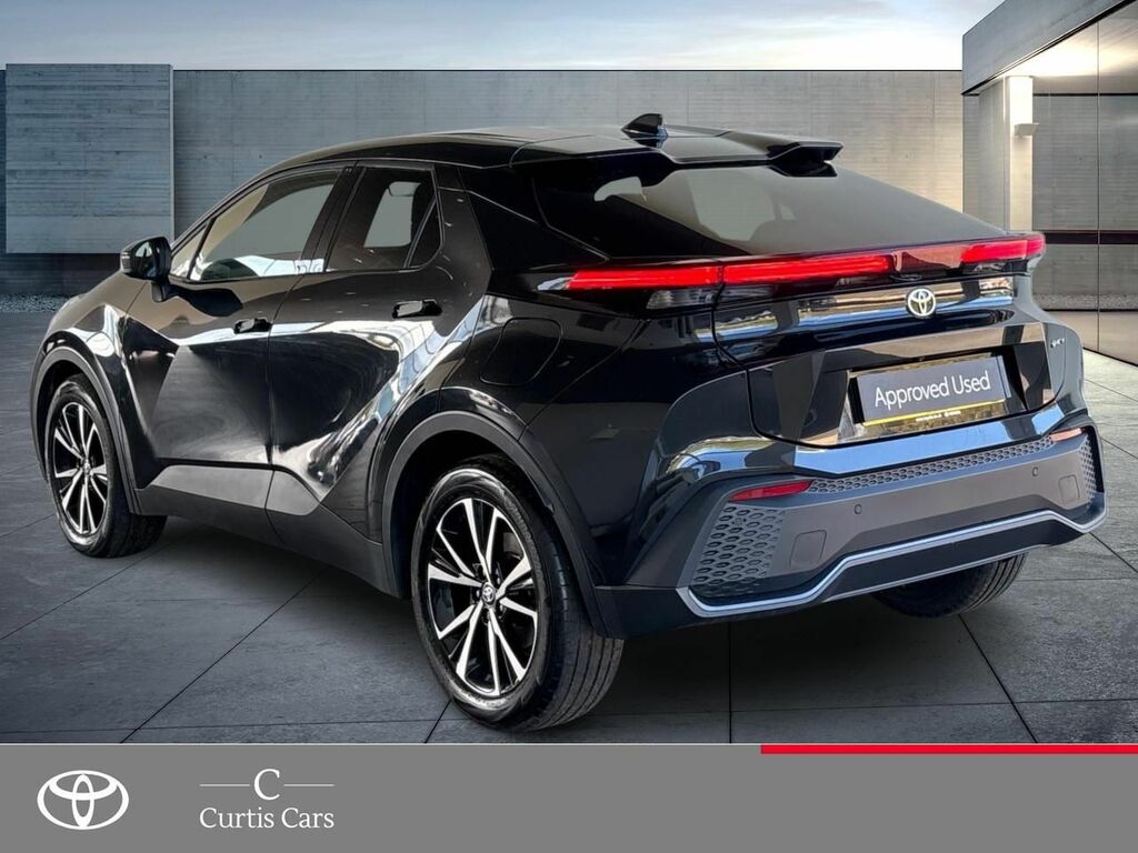 Toyota C-Hr 1.8 Vvt-h Design Cvt Euro 6 Ss FD25TBZ Black #4