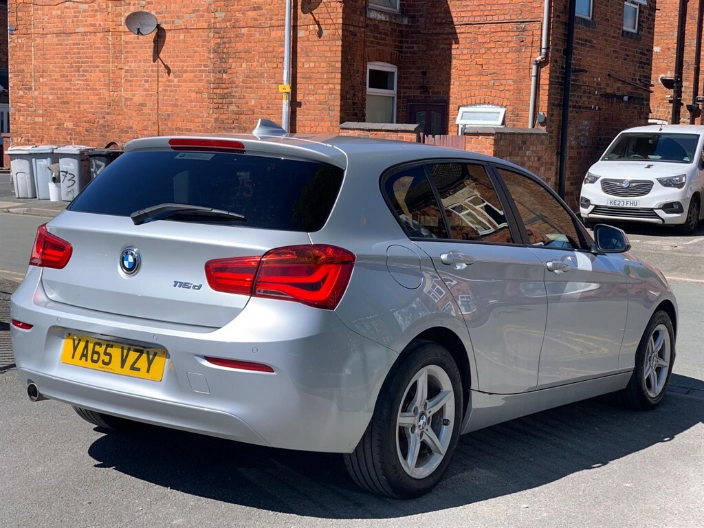 BMW 1 Series 1.5 116D Se Euro 6 Ss YA65VZY Silver #6