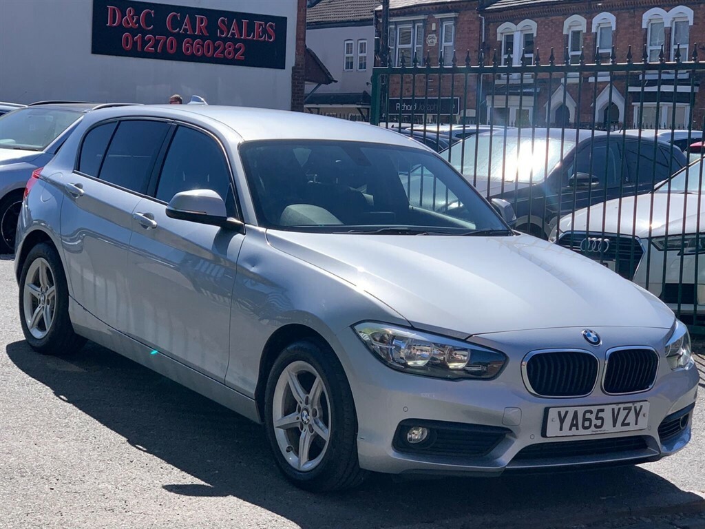 BMW 1 Series 1.5 116D Se Euro 6 Ss YA65VZY Silver #2