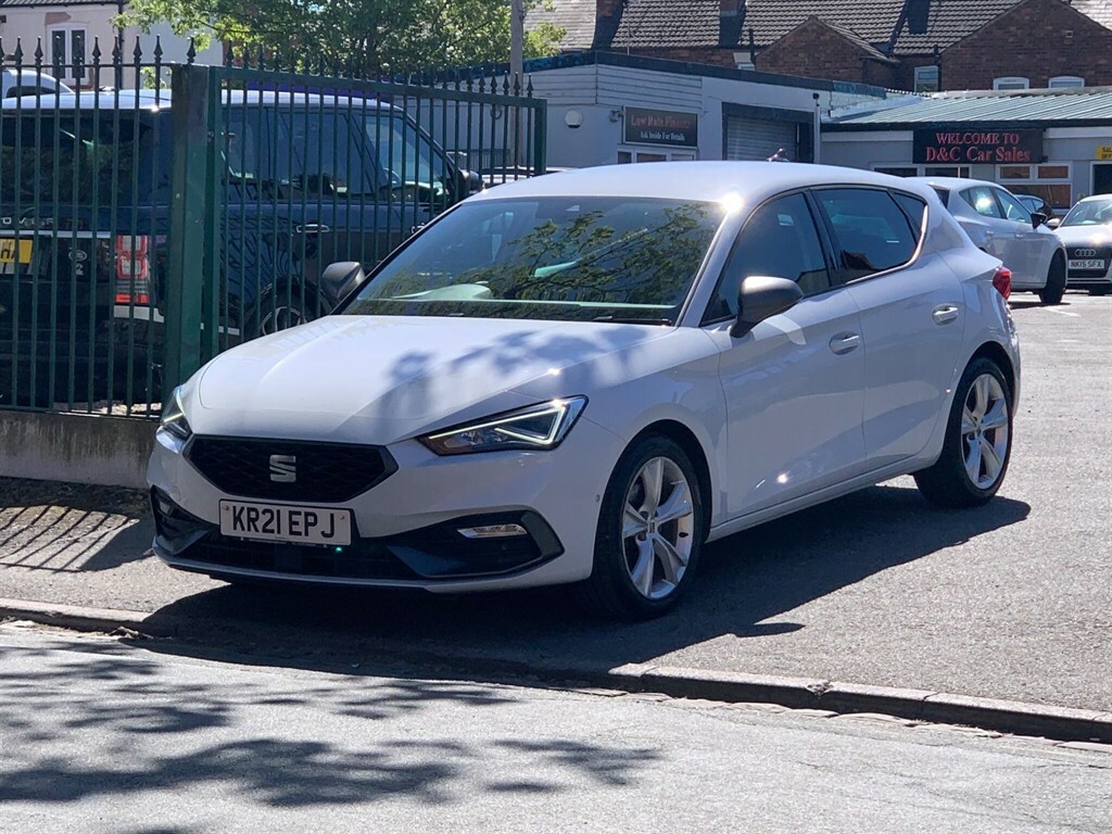 Seat Leon 1.0 Tsi Evo Fr Euro 6 Ss KR21EPJ White #3
