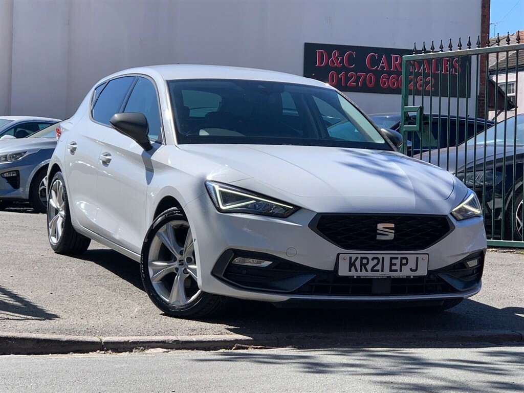 Seat Leon 1.0 Tsi Evo Fr Euro 6 Ss KR21EPJ White #5