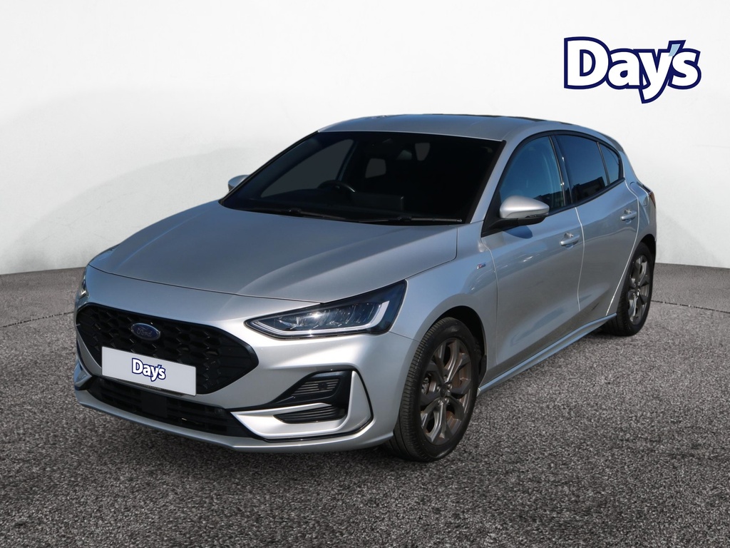 Ford Focus 1.0T Ecoboost Mhev St-line Edition Hatchback P Silver #3