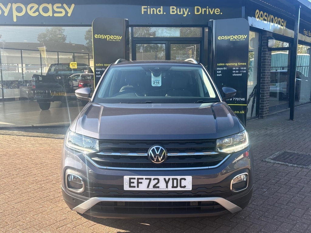 Volkswagen T-Cross 1.0 Tsi 110 Sel Dsg Estate EF72YDC Grey #6