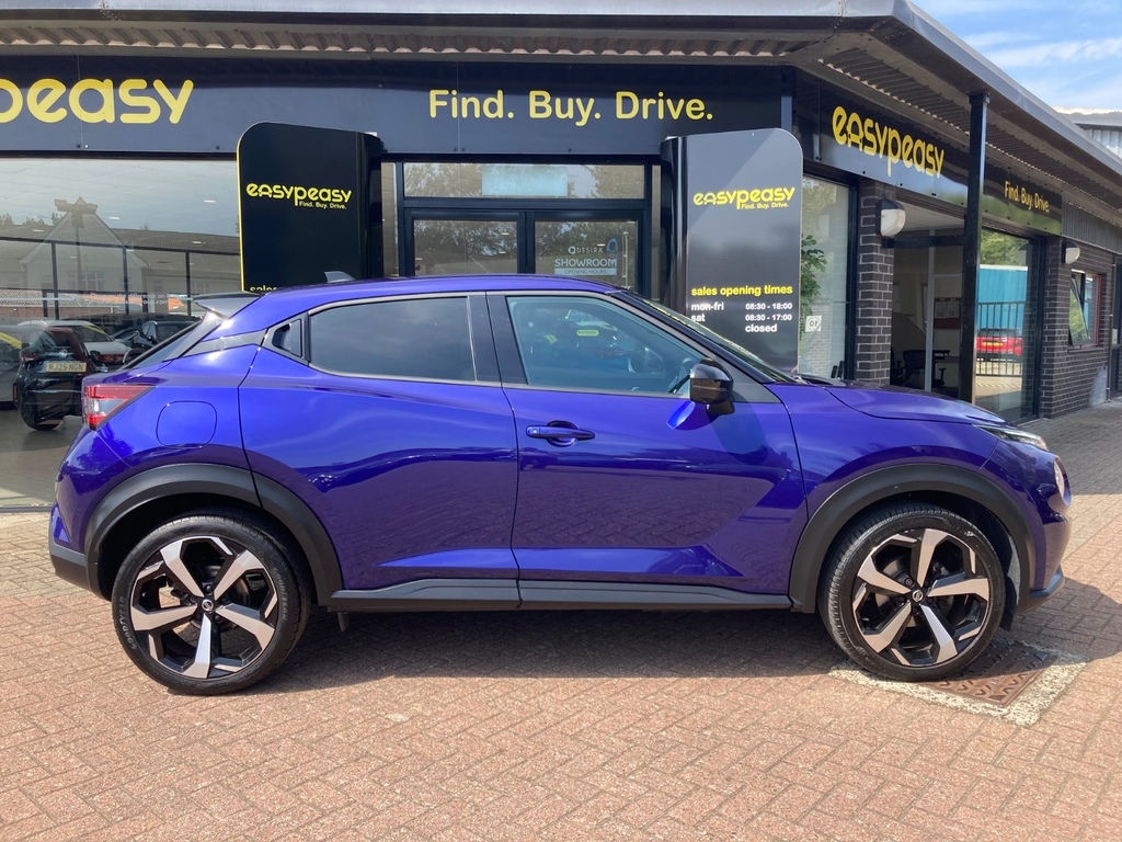 Nissan Juke 1.0 Dig-t 114 Tekna Dct SC22WSW Blue #3