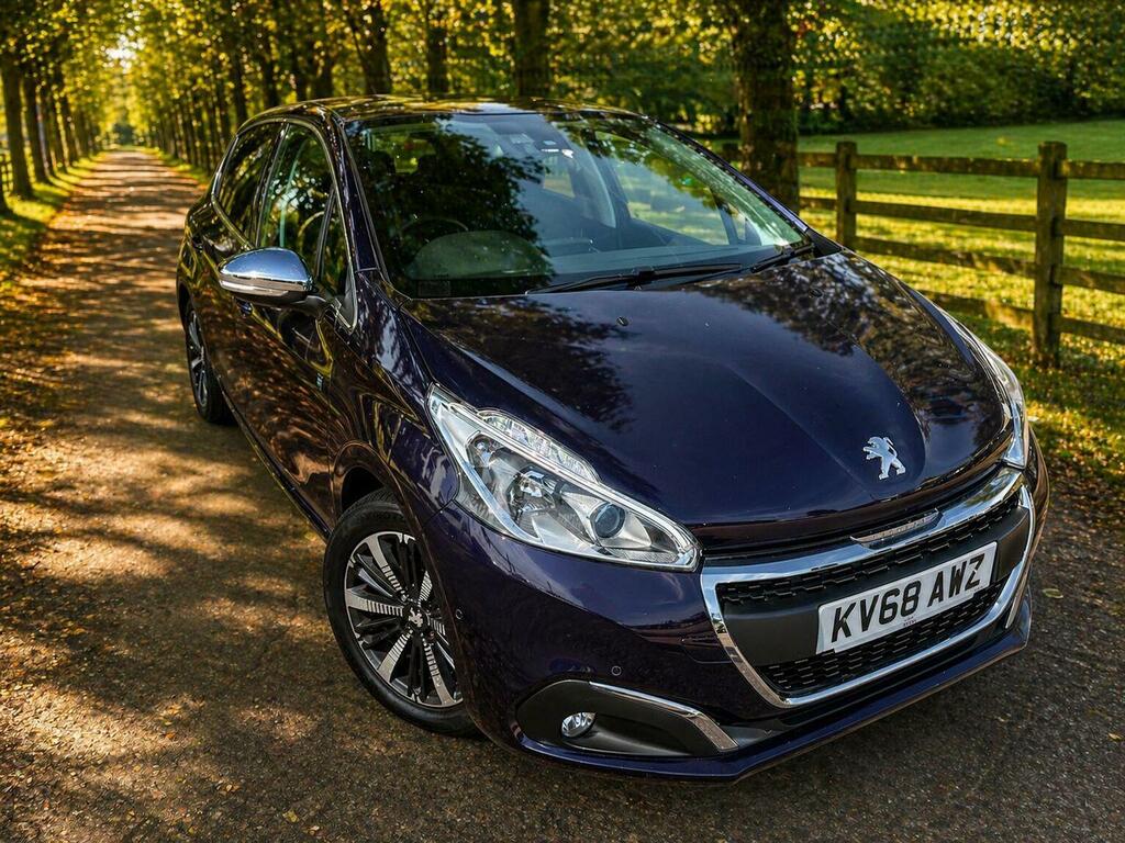 Peugeot 208 Hatchback 1.5 Bluehdi Tech Edition Euro 6 Ss Blue