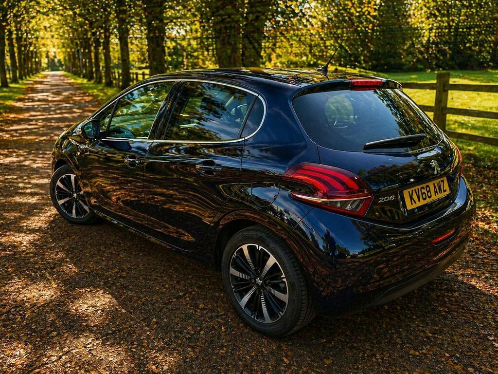 Peugeot 208 Hatchback 1.5 Bluehdi Tech Edition Euro 6 Ss Blue #5