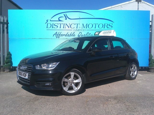 Audi A1 Tfsi Sport Sportback BD65KDF Black #3