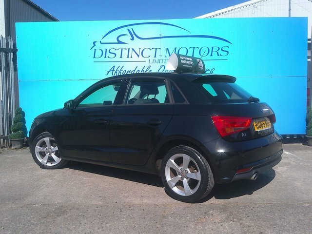 Audi A1 Tfsi Sport Sportback BD65KDF Black #6