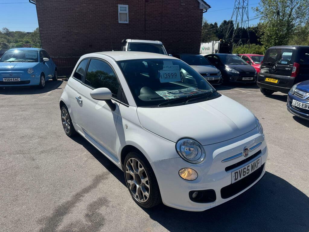 Fiat 500 1.2 S Euro 6 S S White